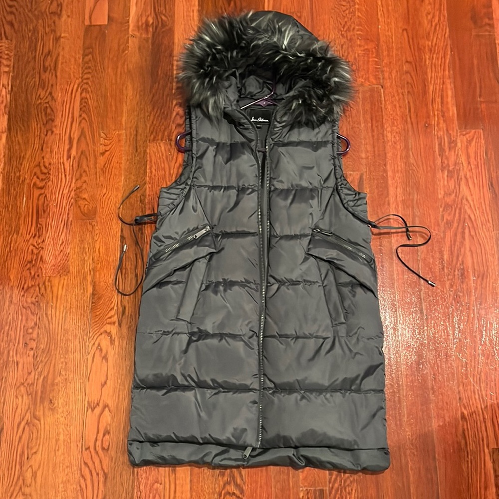 Sam Edelman Hooded Longline Vest